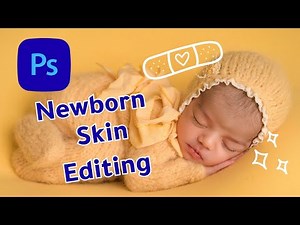 Photoshop Newborn Skin Editing using 3 simple tools👶🏻📸 Photoshop Tutorial