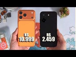 POCO X8 PRO vs. iPhone 17 PRO MAX // MAIS BATERIA, CARREGADOR e CONSTRUÇÃO por 4x MENOS!?
