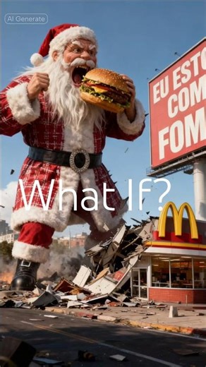 Santa Claus really Loved Big Macs