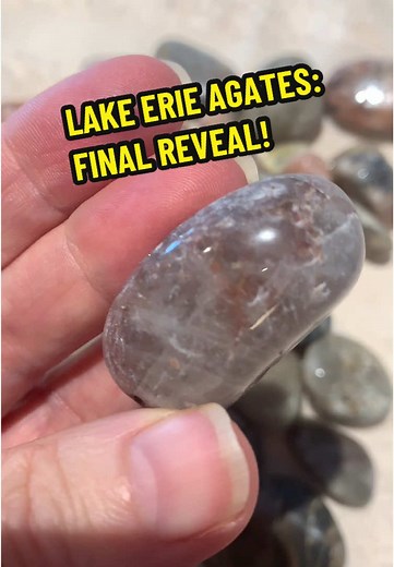 Lake Erie Agates: Final Reveal and Burnish Cycle