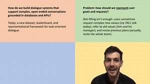 Task-Oriented Dialogue as Dataflow Synthesis [Video]