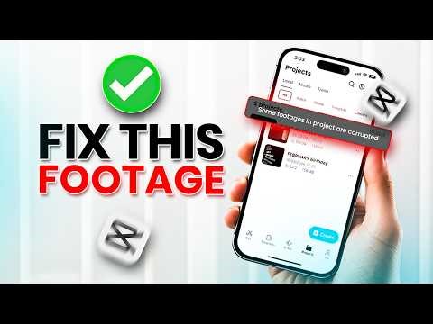 How to Fix CapCut “Some Footages Are Corrupted” Error on iPhone