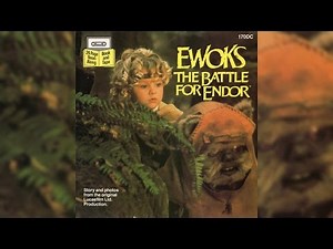 1985 Ewoks The Battle For Endor Read-Along Story Book and Cassette