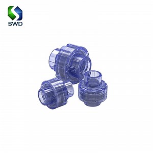 [Hot Item] Swd Transparent PVC Union DIN/ASTM Quick Connect Pipe Joint