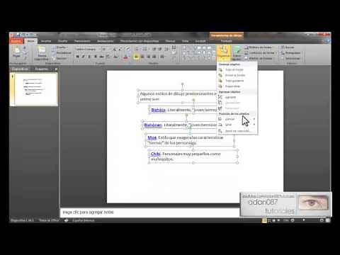 powerpoint alinear el texto