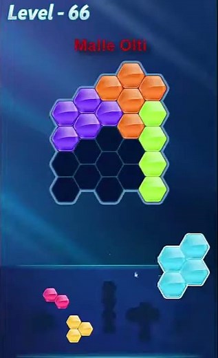 BLOCK! Hexa Puzzle! Intermediate Level 66 (Basic) - Lösung Solution Walkthrough