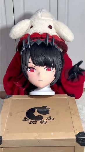 Cute kigurumi head unboxing~ #EllenJoe #kigurumi #cosplay #zzzero #BKC_BlacKCat #zenlesszonezero