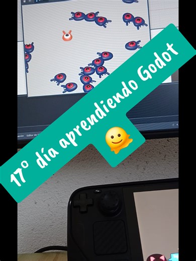 Repasando lo hecho ayer, a veces hay días en los que avanso mucho y otros no tanto... Estoy cansado jefe, solo quiero dormir temprano 🫠 #programar #code #videojuego #godot #aprendiendo