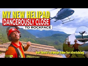 Building a Heli-Pad | helicopter-Logging