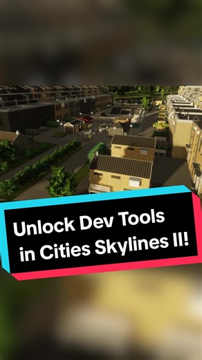 Unlock Developer Mode in Cities Skylines 2