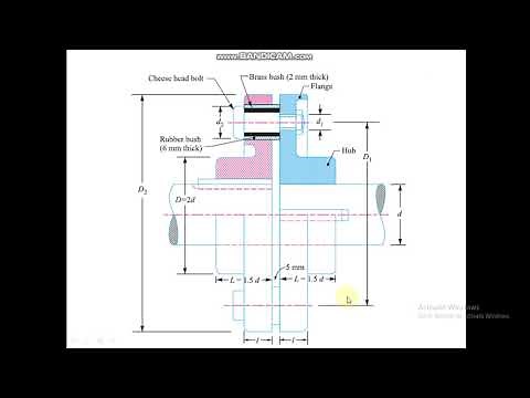 Design of bush pin type flexible coupling part 2