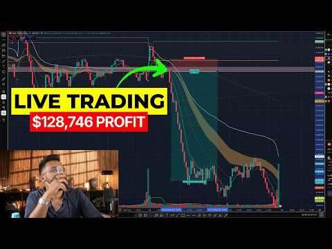 Live day trading making $128,746 (BIGGEST DAY OF THE YEAR)