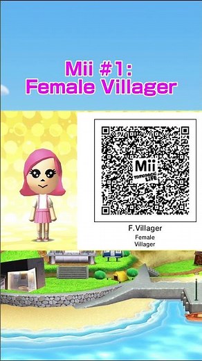 Tomodachi Life Miis QR code 2! (You can download these Miis 2!) #wii #tomodachilife #mii