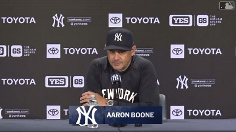 Aaron Boone on Max Fried's outing, Yankees' loss