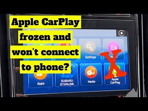 Subaru Radio Glitching? How to Restart Your Apple CarPlay in Seconds! #howto #applecarplay #subaru