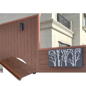 [Hot Item] Eco-Friendly Outdoor Wood Plastic Composite WPC Exterior Wall Cladding