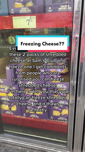 Freezing Shredded Cheese Sam's Club: A Surprising Trick!
