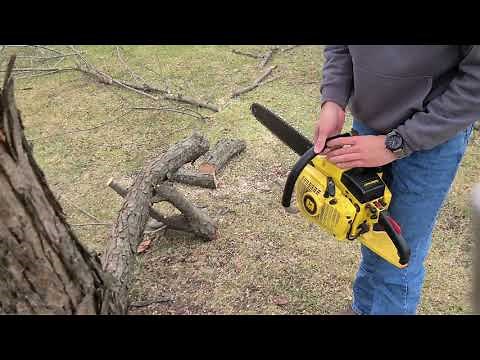 My first two cylinder John Deere, 66SV chainsaw
