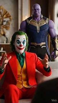 Part 2 - Hulk vs thanos & joker ☠️🔥 #shorts #ai #hulk #thanos #trending