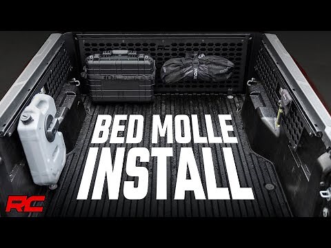 Installing 2024 Toyota Tacoma Bed Molle
