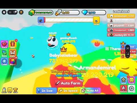 Playing ball eating simulator