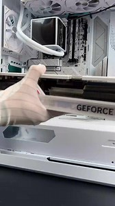 All white gaming pc build #gamingpcbuild #pc #gaming #ProArt #building #custom #ROG #gamingpc #RTX | Pcinematics