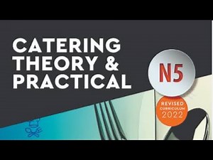 Catering Theory & practical N5 Simplified Module 1 Terminologies