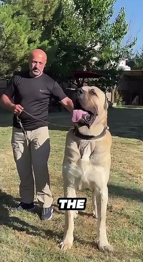 Kangal vs The Largest Wolf Ever… Who Really Wins? #kangal #wolf