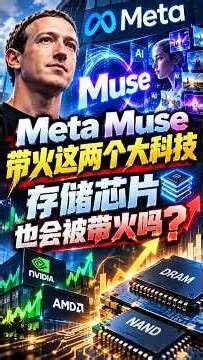 【meta Muse带火这俩货】你抓到了吗？#特斯拉股票 #美股 #股哥说美股 #tesla #马斯克 #AI #FSD #木头姐 #Robotaxi