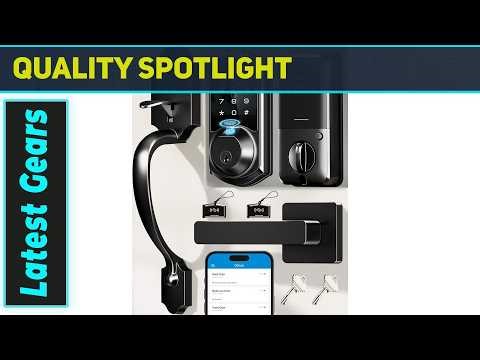 Veise VE07-H Fingerprint Smart Lock with Handle – Best Keyless Entry Upgrade