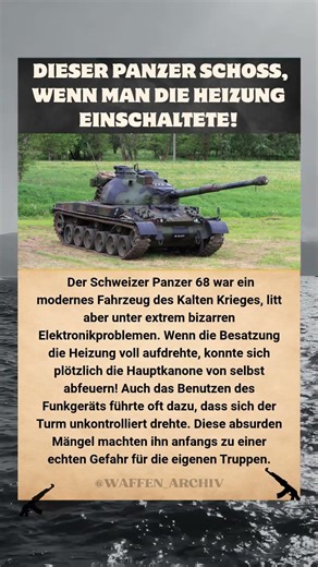 PANZER 68: DER GEFÄHRLICHSTE FEHLER DER SCHWEIZER ARMEE! 🇨🇭💥