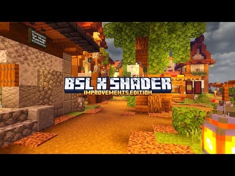 Aesthetic Shaders MCPE 1.21+!! || BSL X Shader Improvements Edition