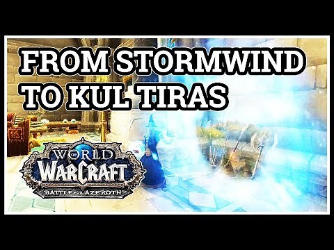 From Stormwind to Kul Tiras WoW Alliance
