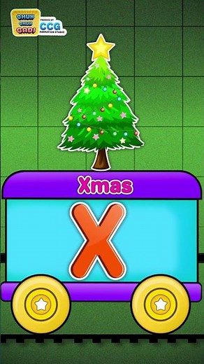 X for Xmas 🎅 | Learn Letter X | Fun ABCD Phonics Song for Kids
