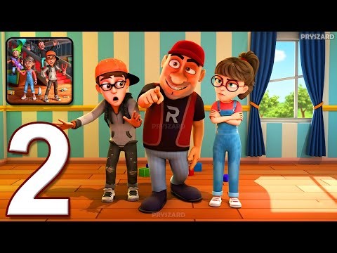 Save The House : Prank Game 3D - Gameplay Walkthrough Part 2 - Nick & Tani Pranks (iOS, Android)
