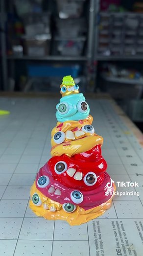 Creating a Multi Paint Blob Art