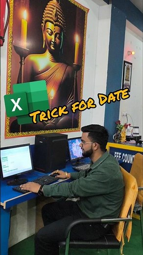Enter dates in Excel for the entire year using this trick. #excel #date #pc #trick #computereduca...