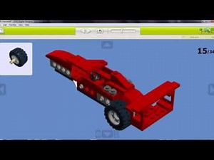 How to make a lego race car