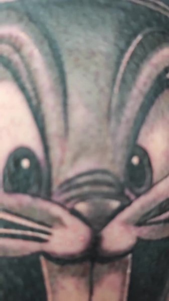 Tattoo Designs Inspired by Bugs Bunny and Ladybugs