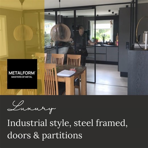 Stunning industrial-style steel window & door solutions characterised by simplicity, minimalism, and functionality. Our bespoke designs, with minimal sight lines, will truly transform any living space by flooding natural light in, whilst adding a timeless design. Click below to discuss your next project. | Metalformgroup