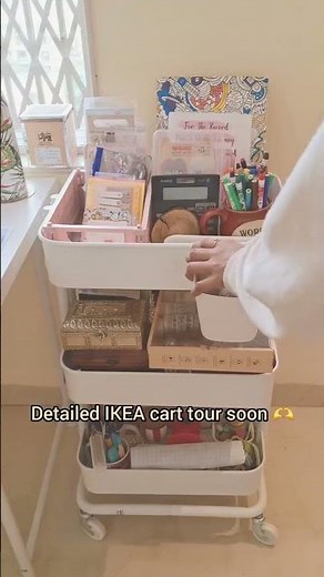 my aesthetic white desk tour | desk from @ikeaindia #ikea #deskinspiration #whiteaesthetic