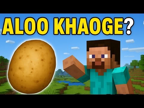 Aloo Khaoge? 😂 Minecraft Live 🔥 #live #shortlive
