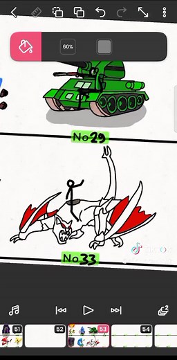 stick drawing on TikTok