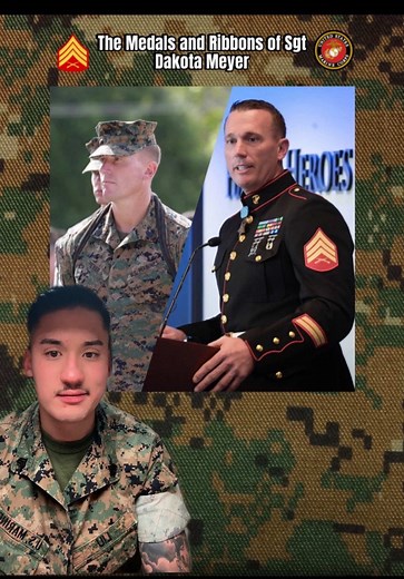 Sgt Dakota Meyer’s Medals and Ribbons #usmc #marines #marinecorps #semperfi #military