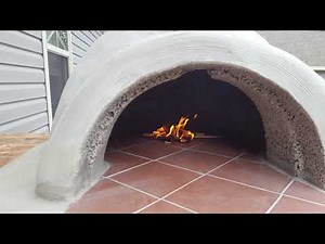 Woodfire Pizza Oven easy build process/ Dough recipe at the end