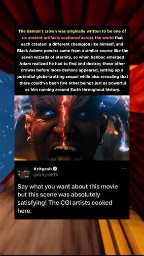 Black Adam (2022) Almost Set Up Six Gods Walking the Earth Like Him