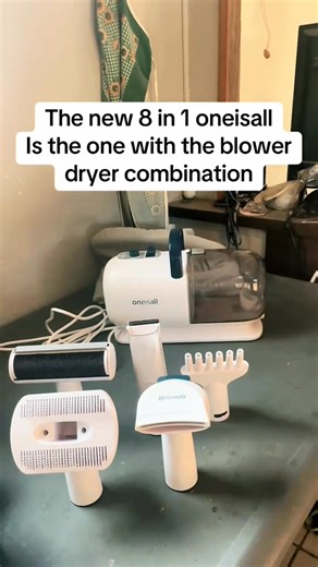 😌 Finally… A Grooming Tool Your Dog Won’t Fear! This ultra-quiet vacuum makes bath time calmer & faster—for both of you!✨ Why Pet Owners Rave:✔️ 8 Attachments – Brush, dry & vacuum in 1 step!✔️ Gentle on Pets – Less noise = happier pups.✔️ Saves Time – No more chasing fur around the house!🏡 Great for:• Anxious dogs 🐶• Multi-pet households 🐾• Professional groomers ✂️🛒 Turn Grooming into Cuddle Time! | Carney Yardim Robertson