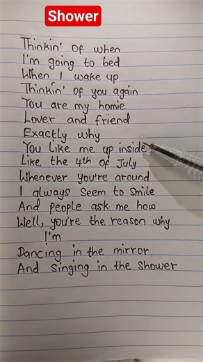 shower song by Becky G #shower #beckyg #songlyrics