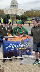14K views · 382 reactions | The U.S. Capitol Christmas Tree from Alaska’s Tongass National Forest has arrived! Great job to Fred Austin & John Schank—two veteran Alaska truck drivers (and our Alaskans of the Week!)—and to our Forest Service officials for safely transporting this 80-foot Sitka Spruce more than 4,000 miles across the country. | Senator Dan Sullivan | Facebook