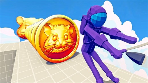 大炮击中金仓鼠硬币 - 全战Tabs mod